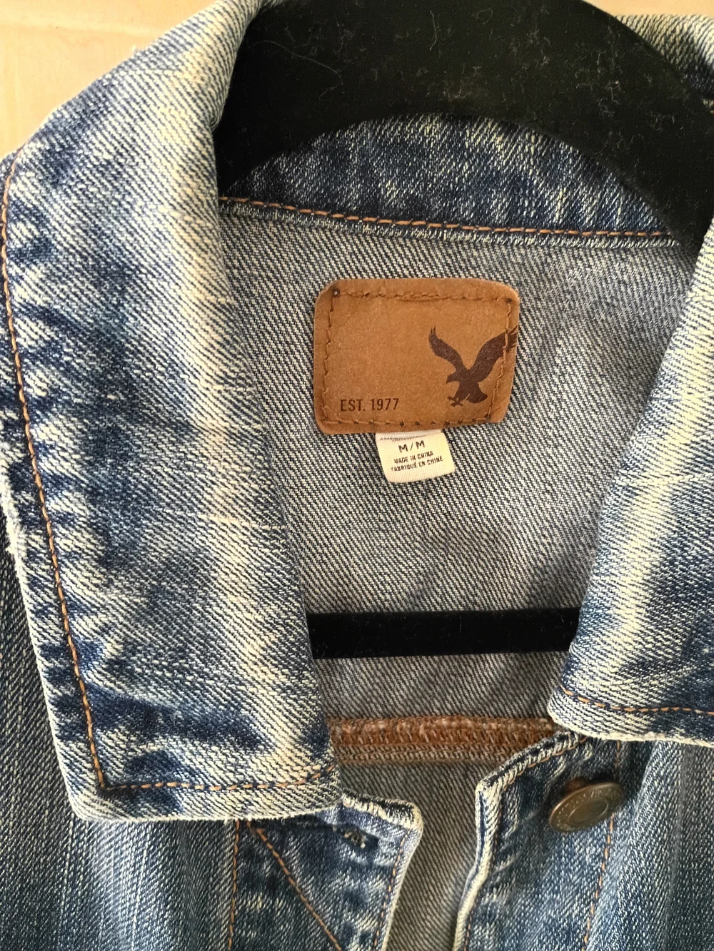 American Eagle Outfitters Blue Denim Vest - Picture 3 of 3